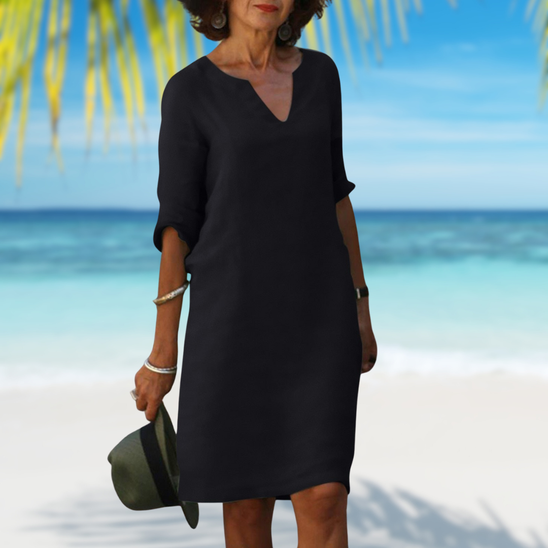 Eulalior | Flowing dress with timeless elegance
