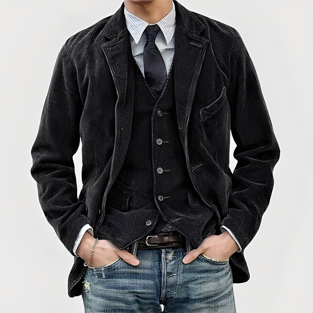 Amaury | Vintage jacket and vest