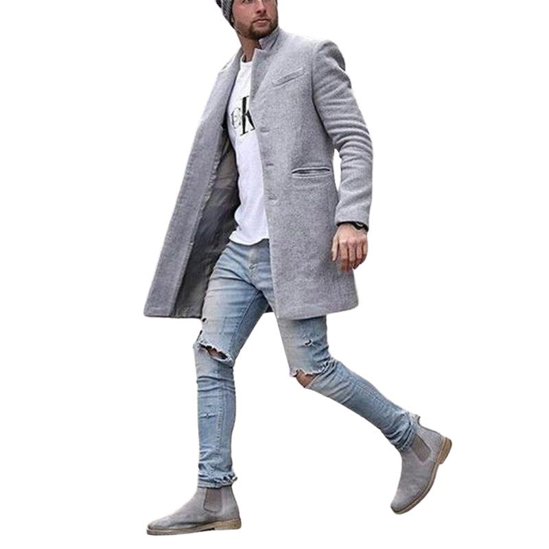 Enrique | Classic long wool coat