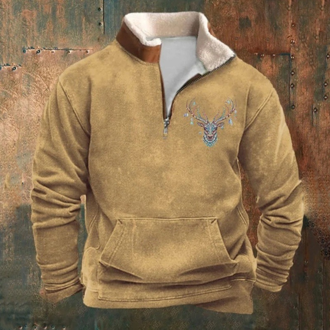 Pierre | Quarter-zip sweater