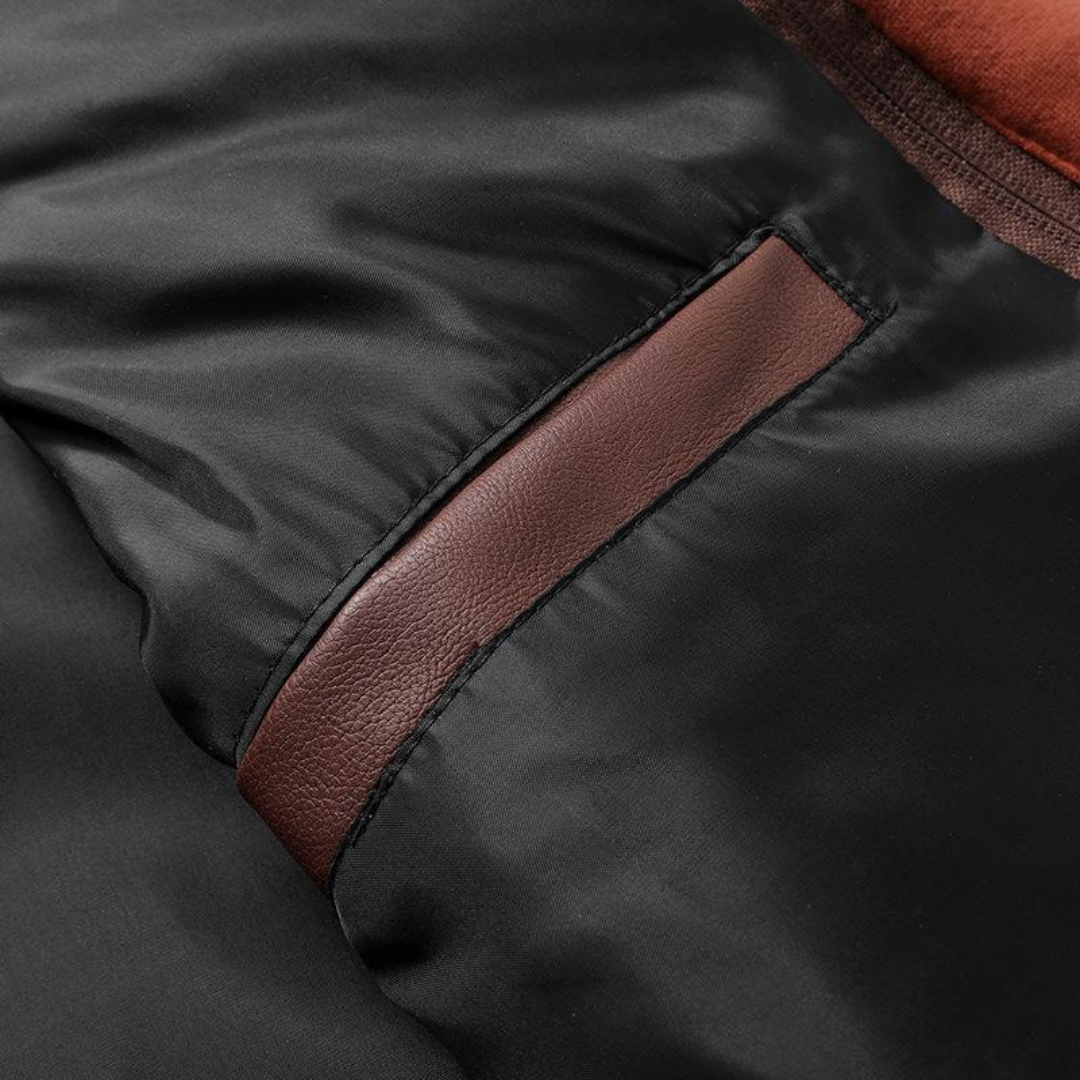 Dorian | Leather winter jacket