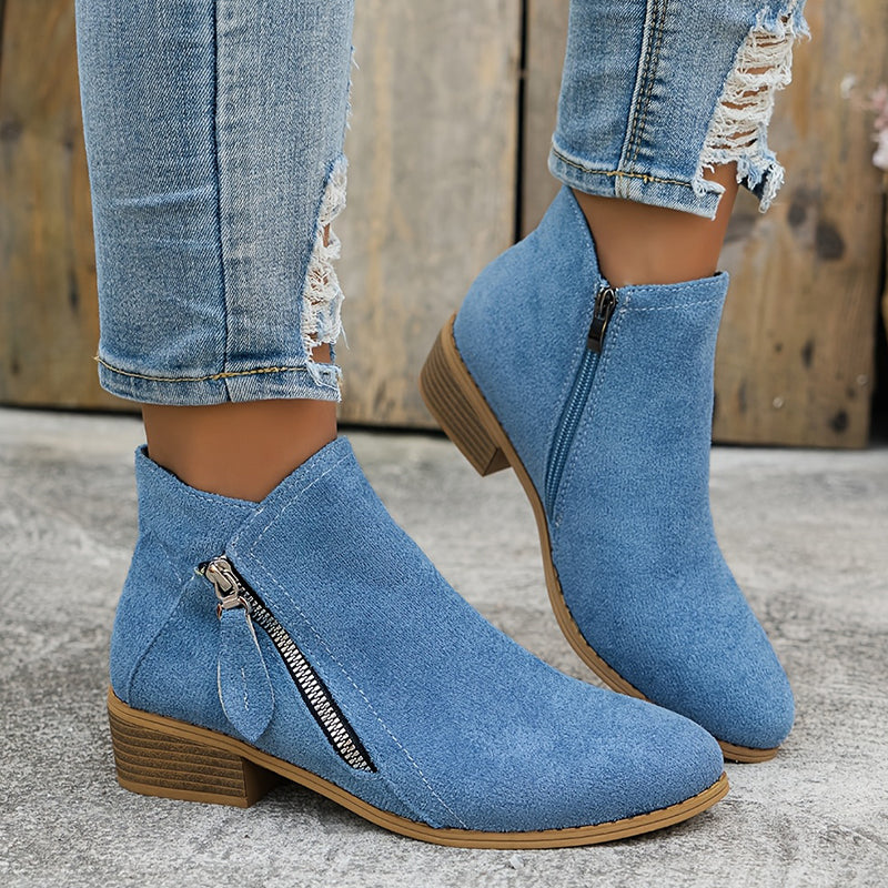 Amélia | Elegant ankle boots with side closure