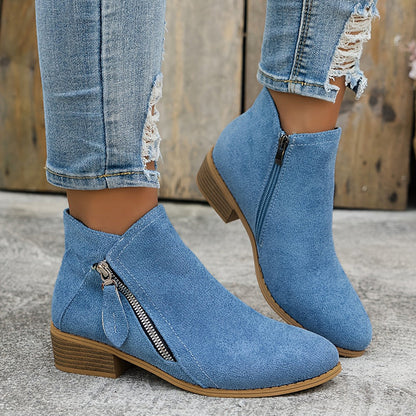 Amélia | Elegant ankle boots with side closure