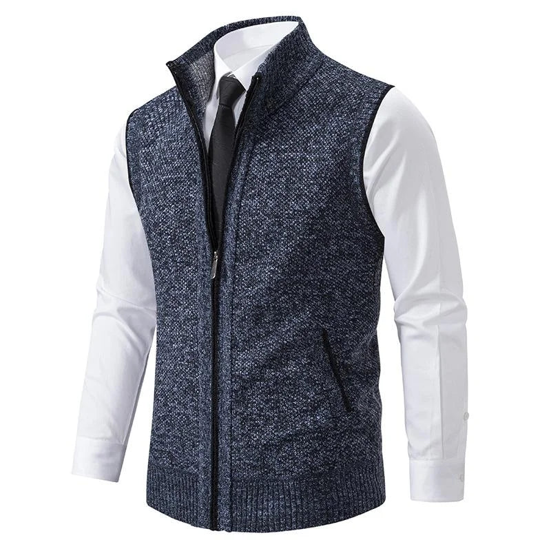Rubén | Sleeveless woven fleece vest