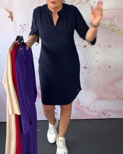 Orlane | Elegant V-neck dress