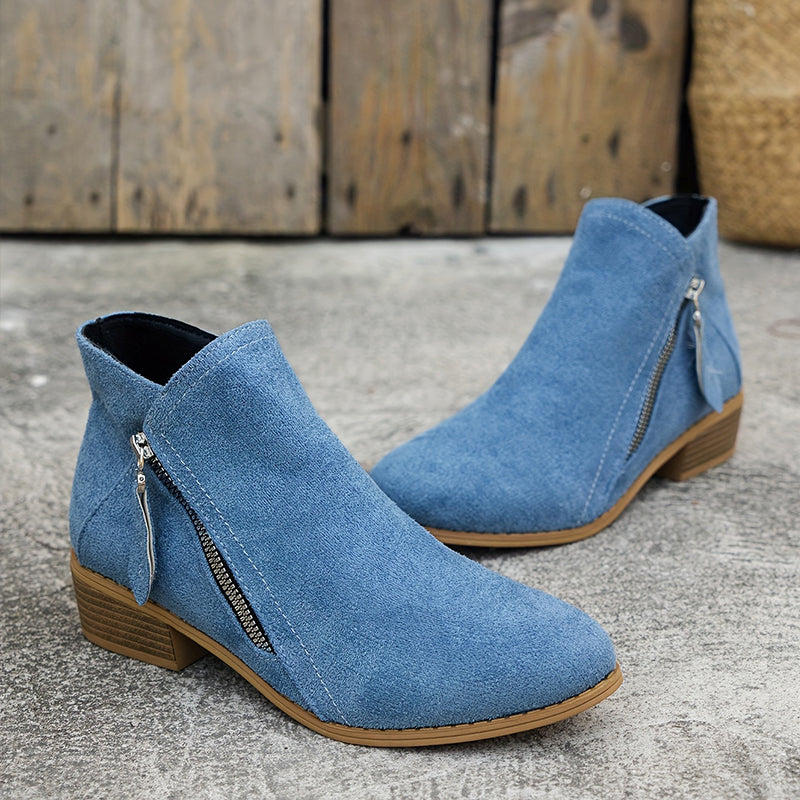 Amélia | Elegant ankle boots with side closure