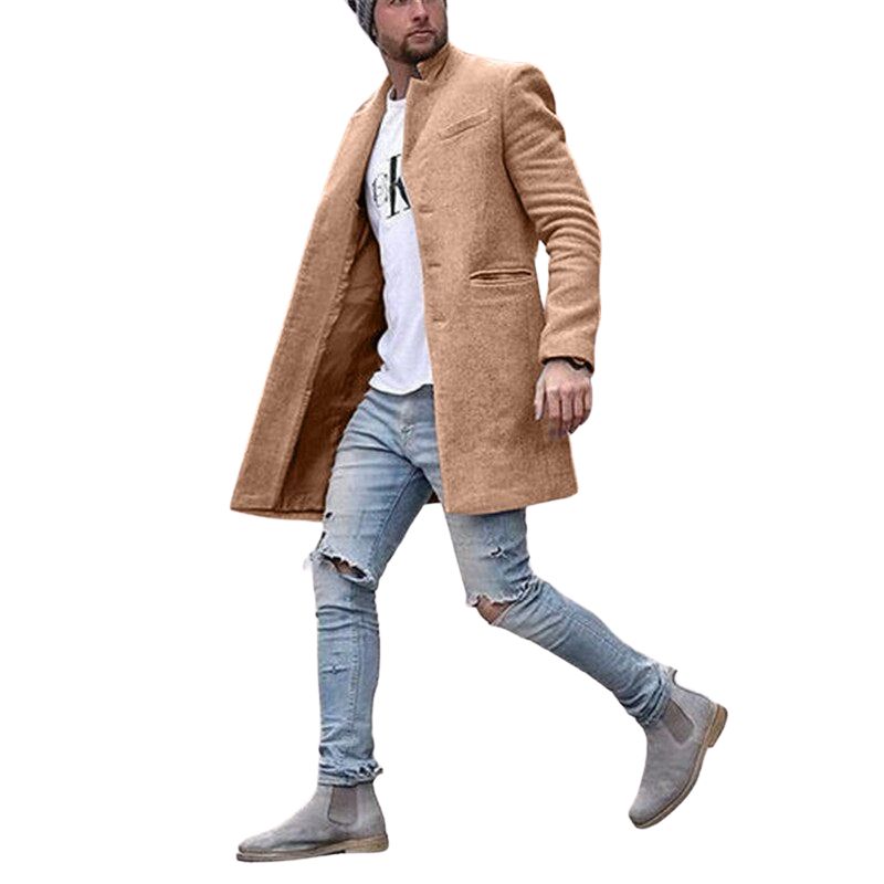 Enrique | Classic long wool coat