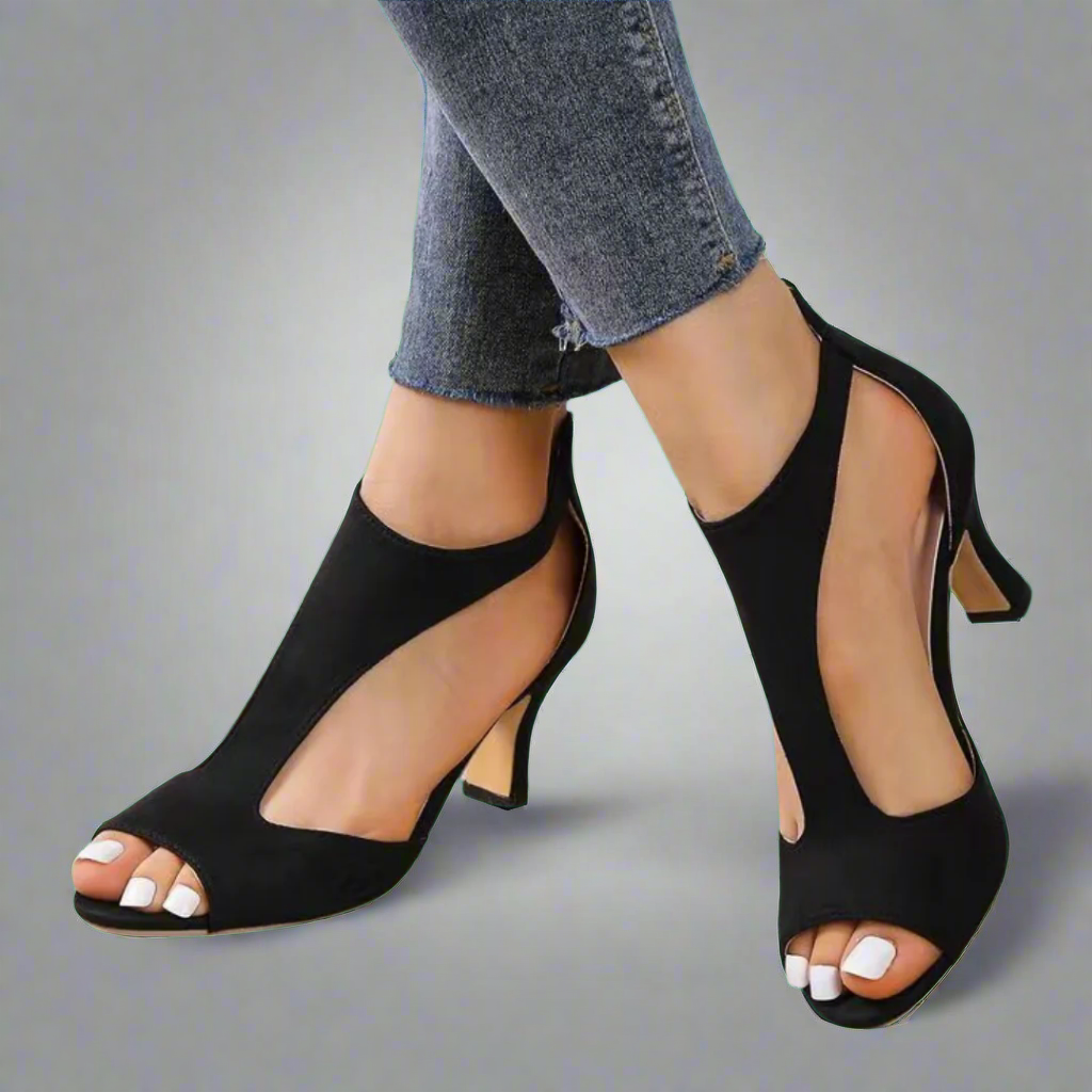 Heidrun | Elegant Sandals with Comfortable Heels