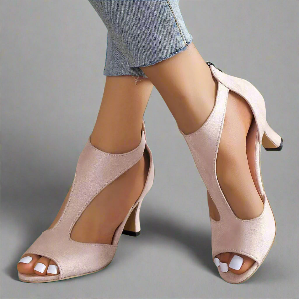 Heidrun | Elegant Sandals with Comfortable Heels