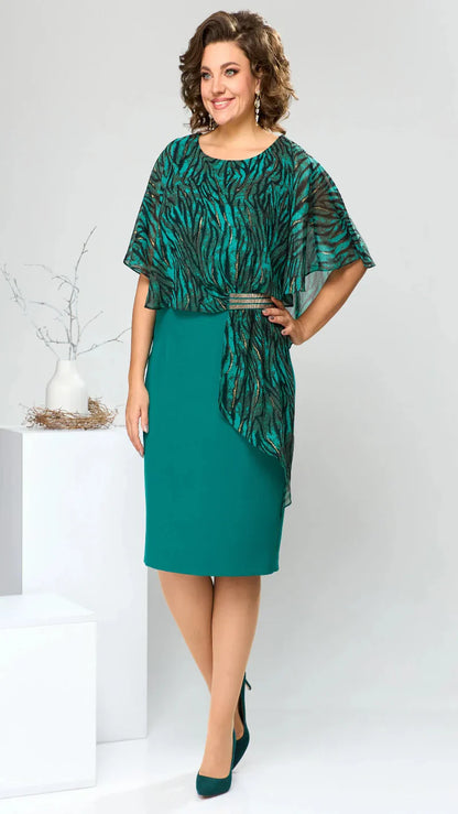 Mirabella | Elegant dress with draped details