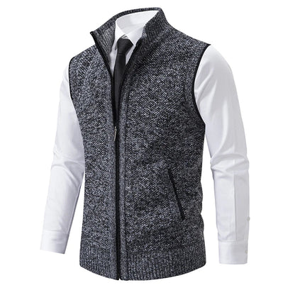 Rubén | Sleeveless woven fleece vest