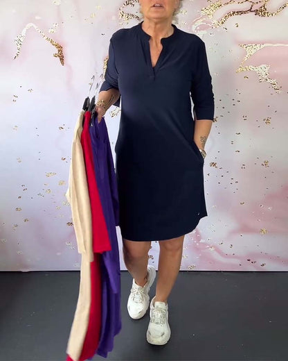 Orlane | Elegant V-neck dress
