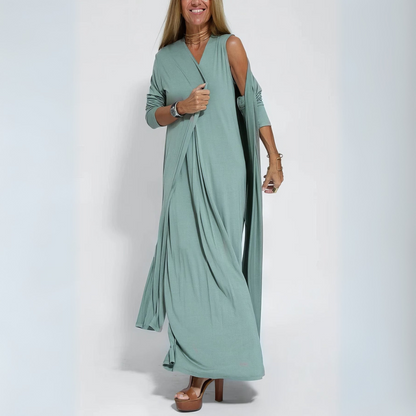 Misha | Elegant maxi dress + matching jacket FREE GIFT
