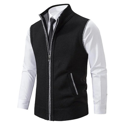 Rubén | Sleeveless woven fleece vest