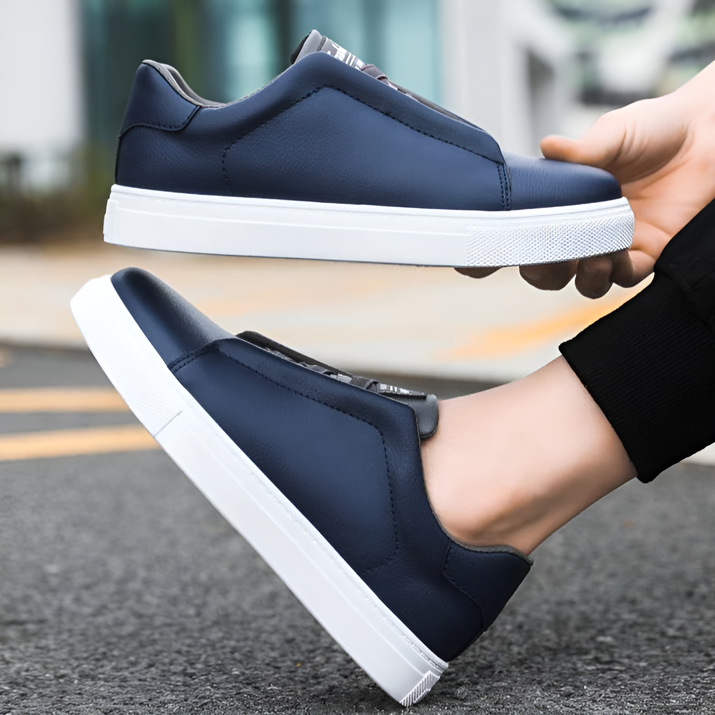 Bernardo | Elegant sneakers with a minimalist design