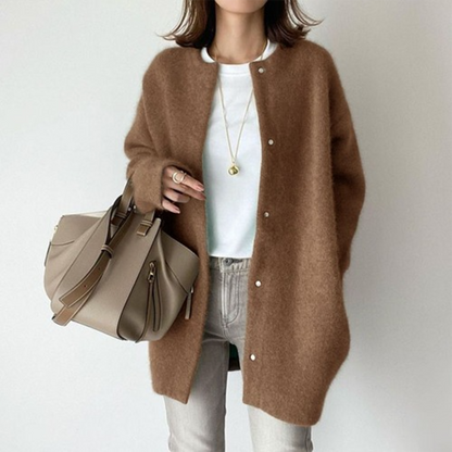 Ariadna | Elegant knitted cashmere jacket