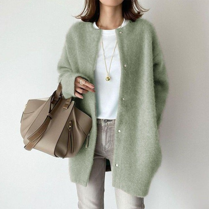 Ariadna | Elegant knitted cashmere jacket