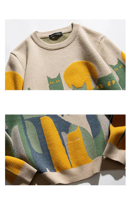 Iris | Moonlight Cat Sweater