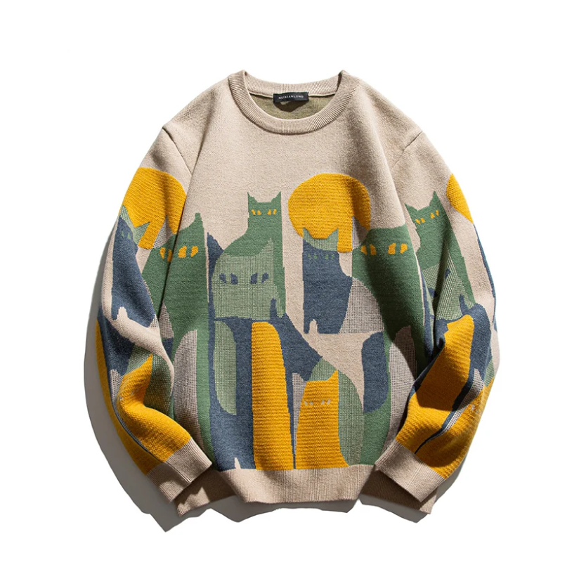 Iris | Moonlight Cat Sweater