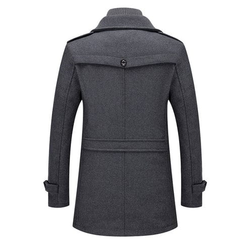 Adrien | Refined winter coat with stand-up collar