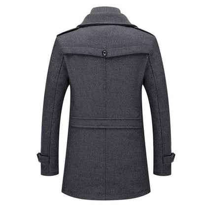 Adrien | Refined winter coat with stand-up collar