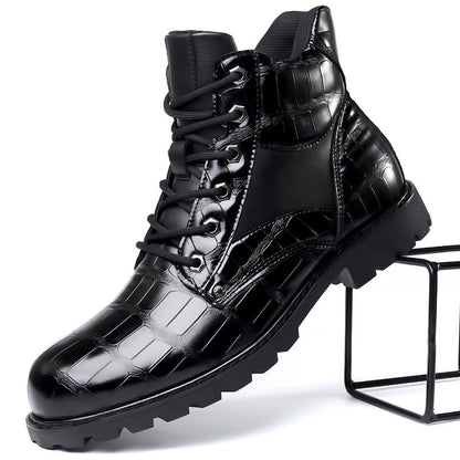 Marceau | Premium textured ankle boots