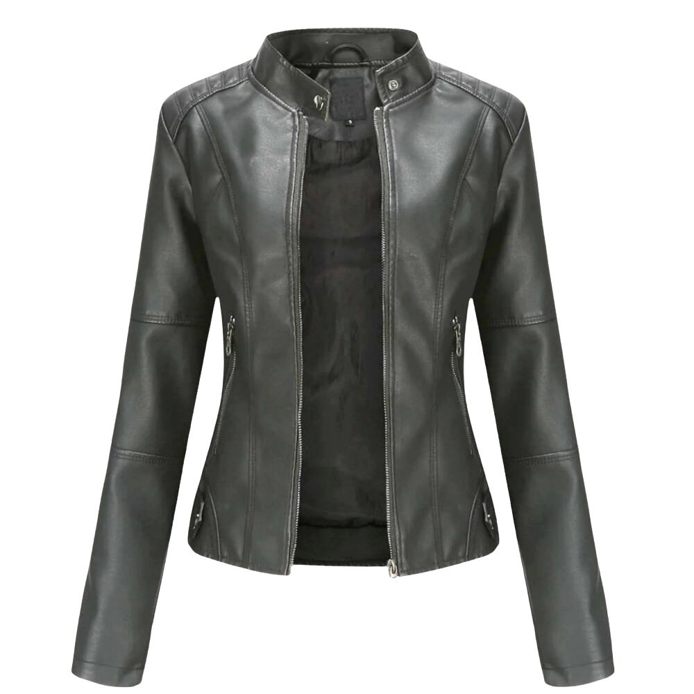 Violeta | Elegant leather jacket for women