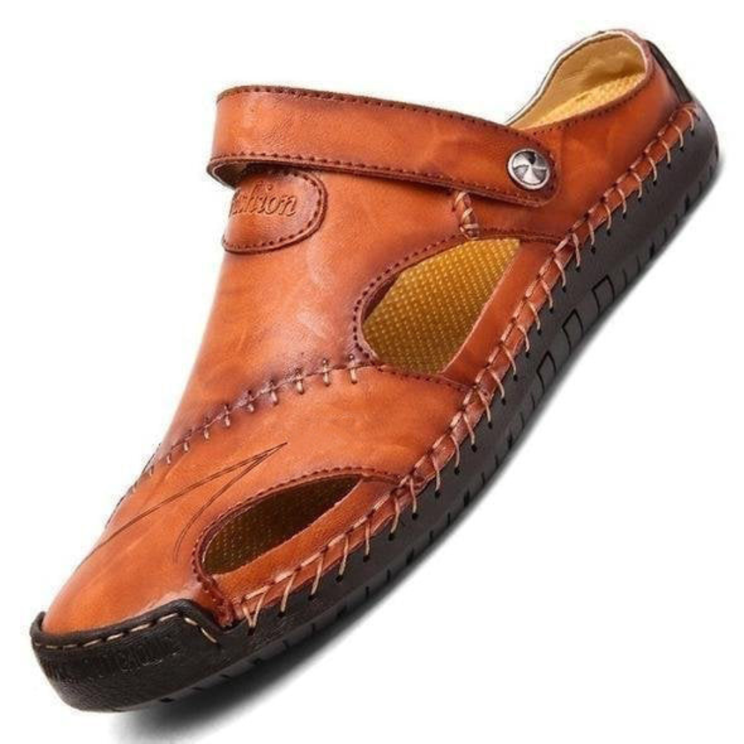 Adrien | Summer mules with artisanal charm