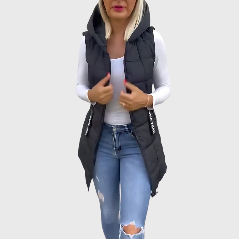 Maëlla | Padded sleeveless coat