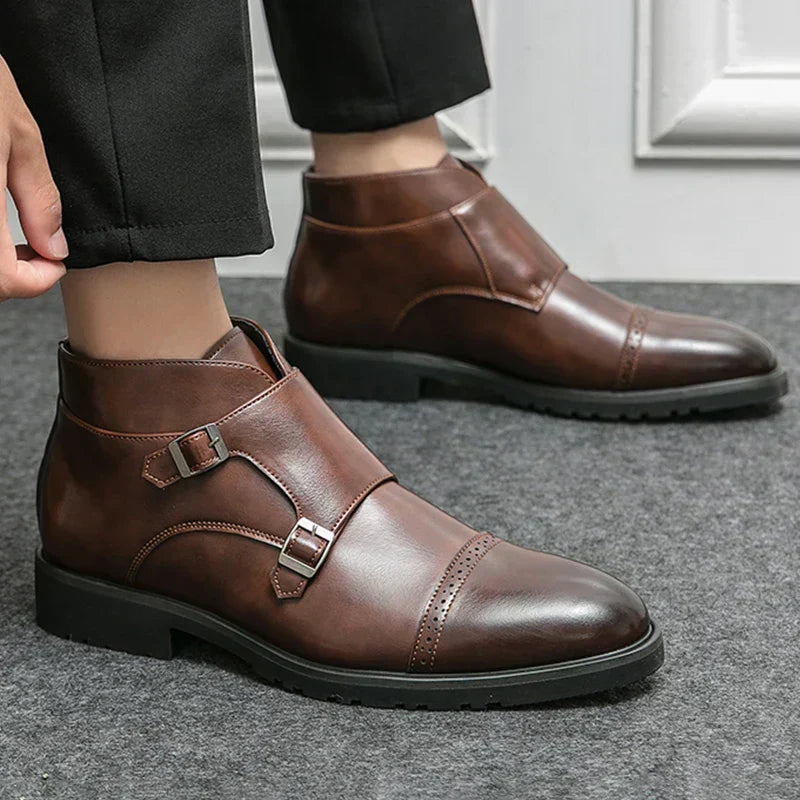 Émile | Double buckle dress boots