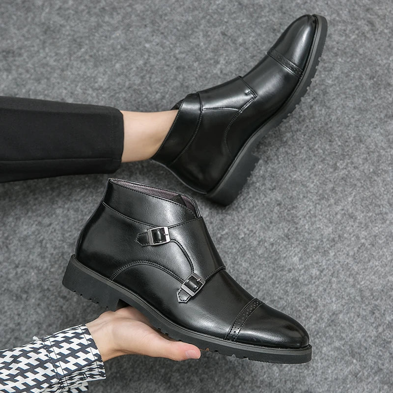 Émile | Double buckle dress boots