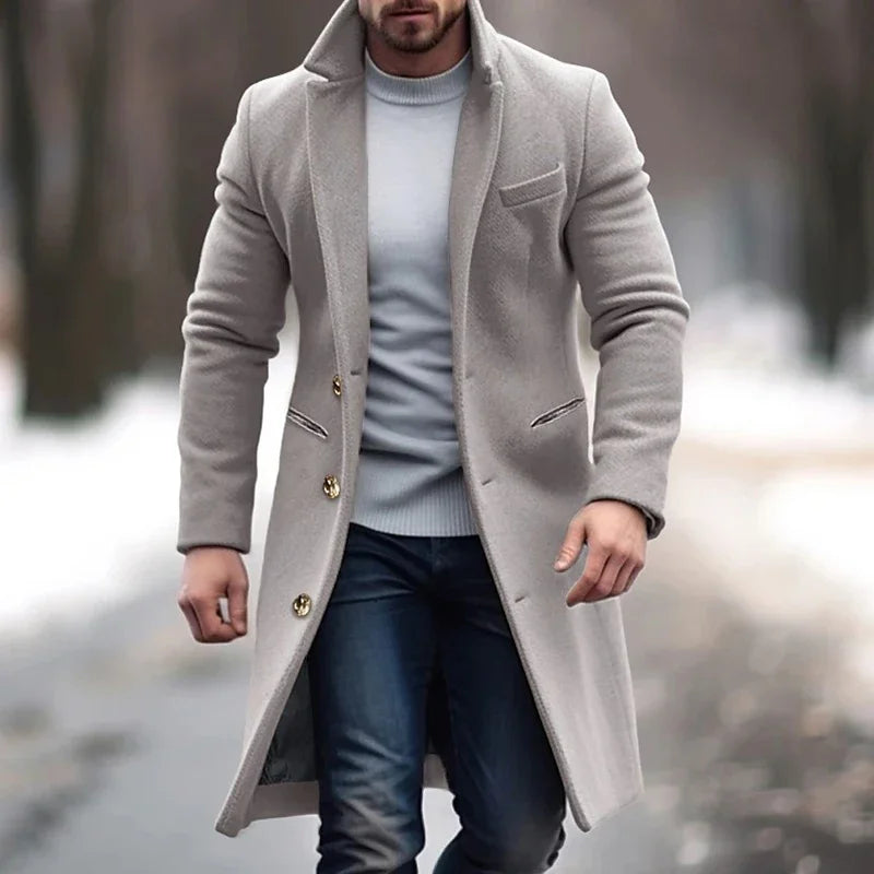 Máximo | Luxurious long winter coat for men