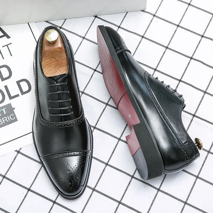 Édouard | Timelessly elegant cap-toe Oxfords