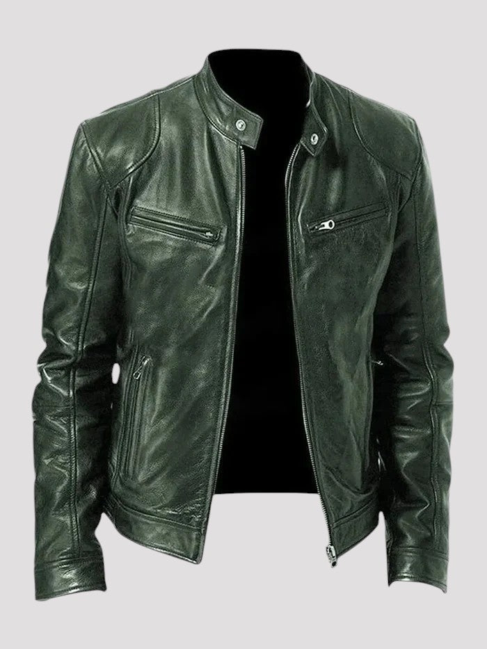 Lazare | Timeless leather jacket for men with style and character