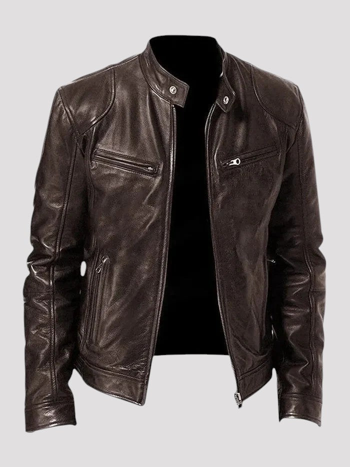 Lazare | Timeless leather jacket for men with style and character