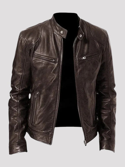 Lazare | Timeless leather jacket for men with style and character