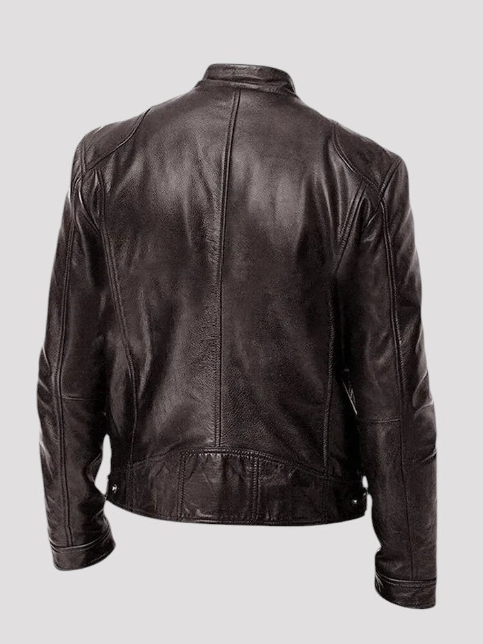 Lazare | Timeless leather jacket for men with style and character