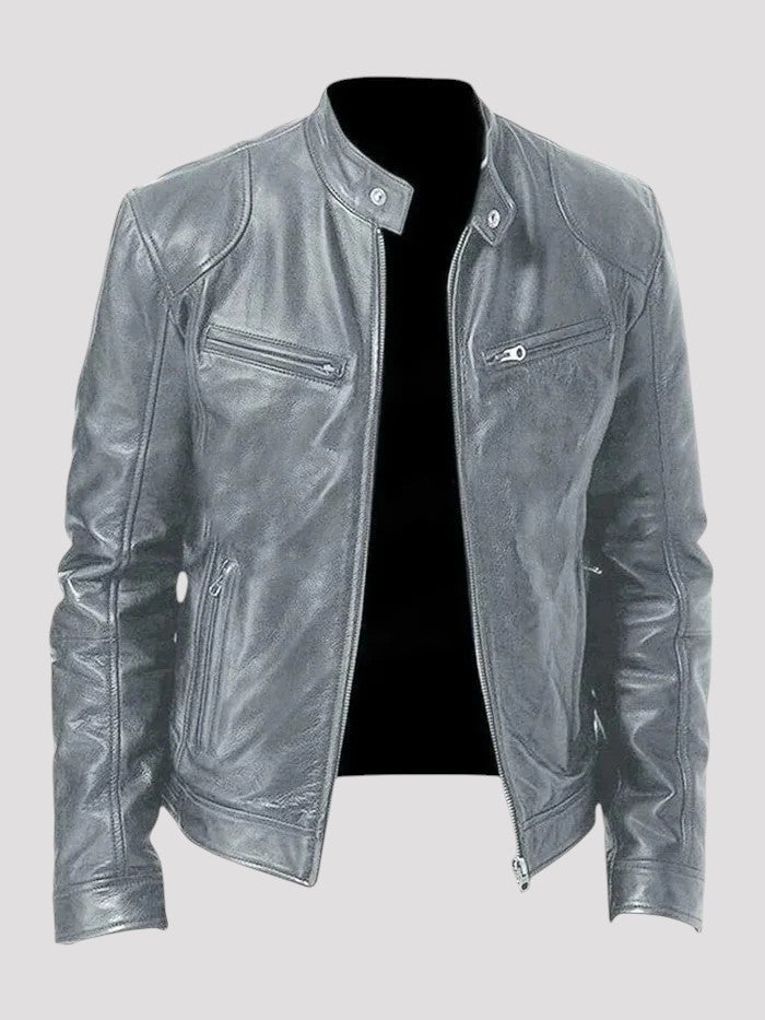 Lazare | Timeless leather jacket for men with style and character