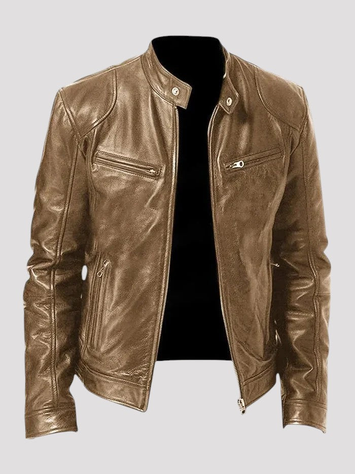 Lazare | Timeless leather jacket for men with style and character