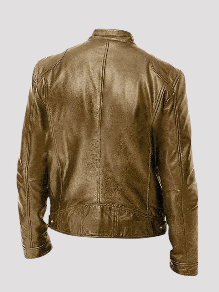 Lazare | Timeless leather jacket for men with style and character
