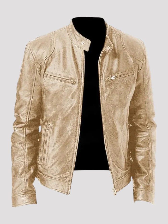 Lazare | Timeless leather jacket for men with style and character
