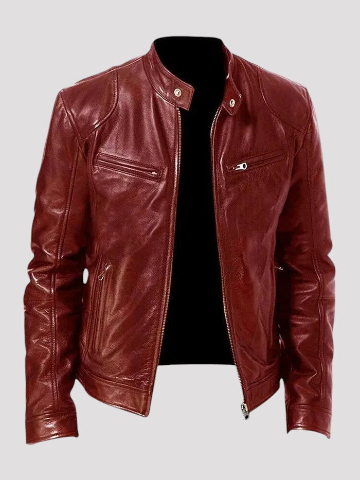 Lazare | Timeless leather jacket for men with style and character