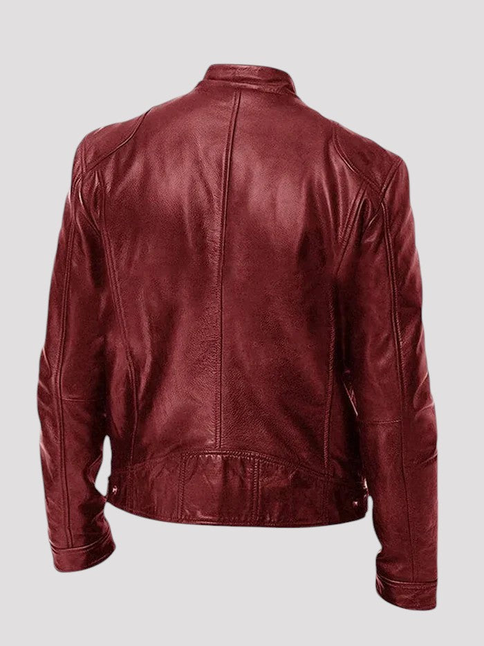 Lazare | Timeless leather jacket for men with style and character