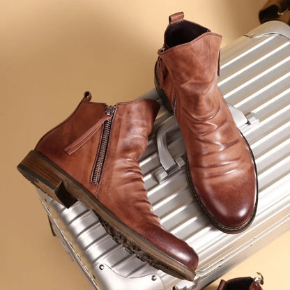 Matteo | Refined ankle boots with side closure