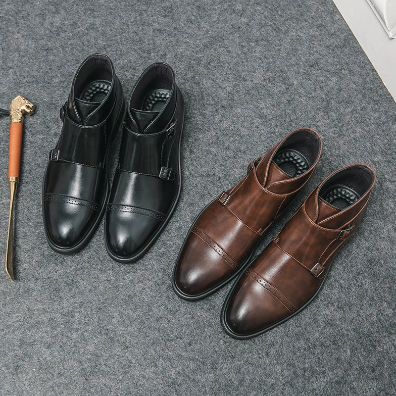 Émile | Double buckle dress boots