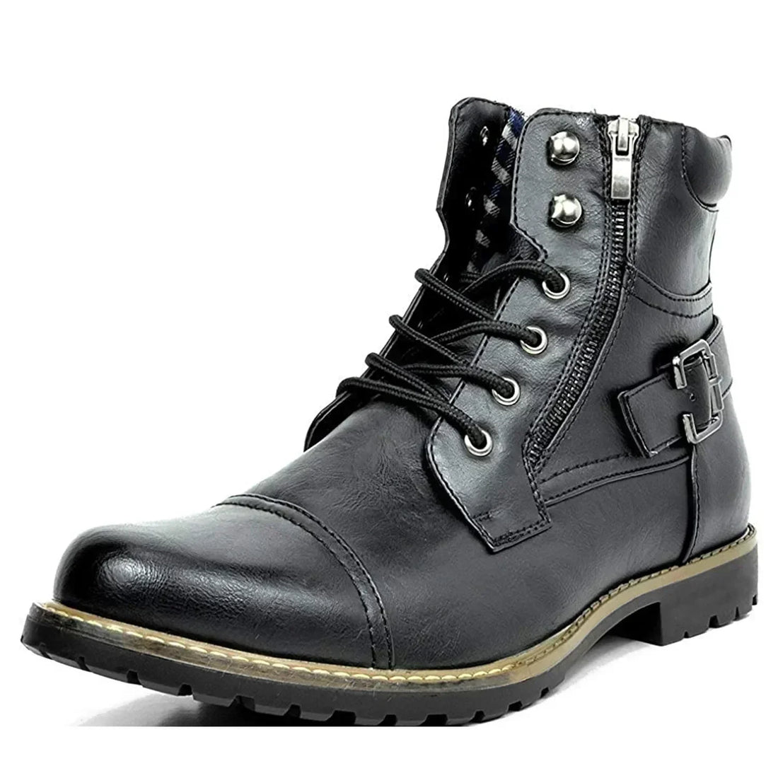 Antonio | Leather lace-up boots