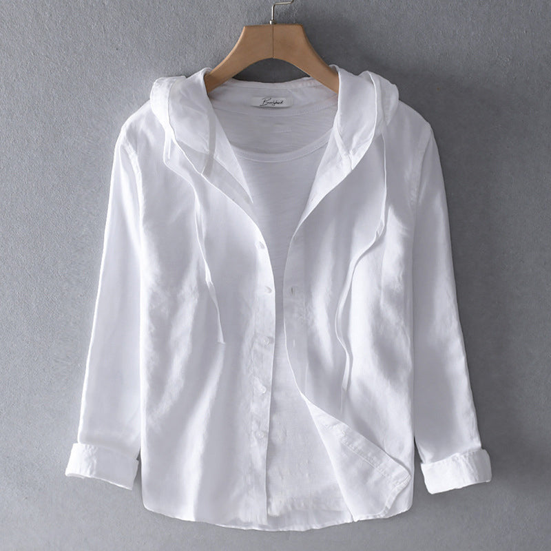 Elian | Lightweight hooded blouse
