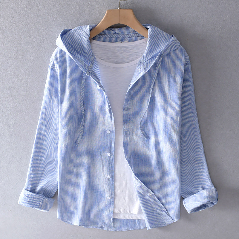 Elian | Lightweight hooded blouse