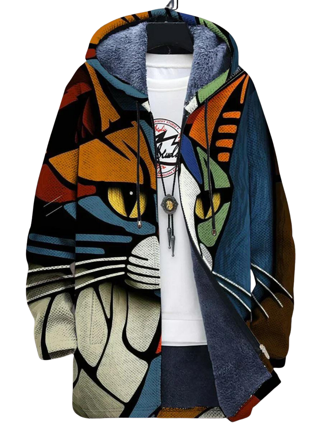 Gabriela | Jacket with artistic print