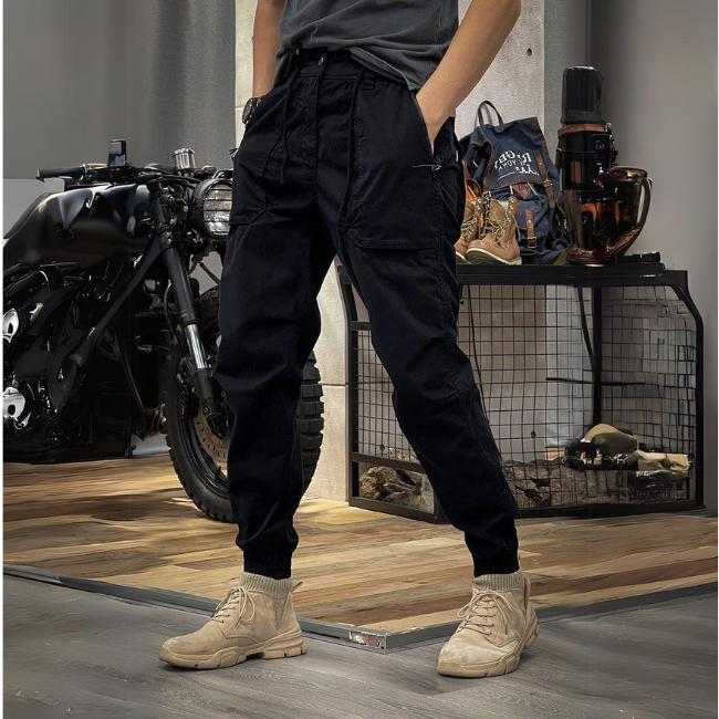Lázaro | Elasticated Cargo Pants